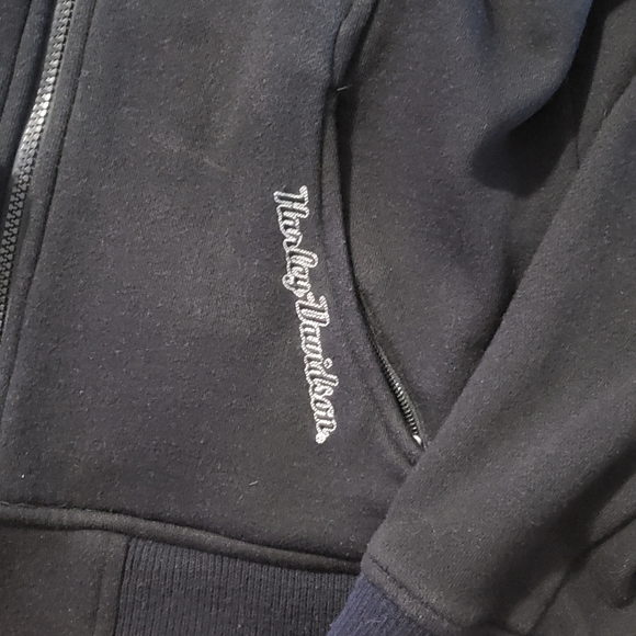 Harley Davidson hoodie jacket Genuine Motorclothes L Large - Picture 6 of 10
